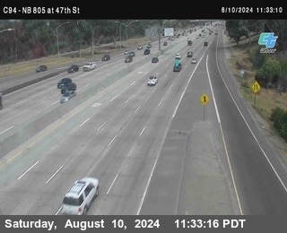 (C094) NB 805 : 47th Street (on ramp)