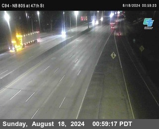 (C094) NB 805 : 47th Street (on ramp)