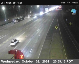 (C094) NB 805 : 47th Street (on ramp)