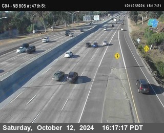 (C094) NB 805 : 47th Street (on ramp)