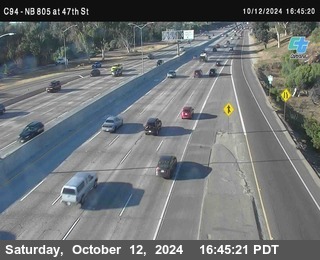 (C094) NB 805 : 47th Street (on ramp)