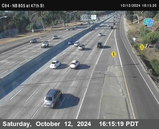 (C094) NB 805 : 47th Street (on ramp)