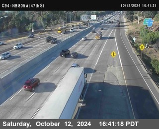 (C094) NB 805 : 47th Street (on ramp)