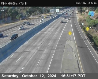 (C094) NB 805 : 47th Street (on ramp)