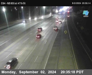 (C094) NB 805 : 47th Street (on ramp)