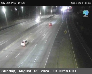 (C094) NB 805 : 47th Street (on ramp)