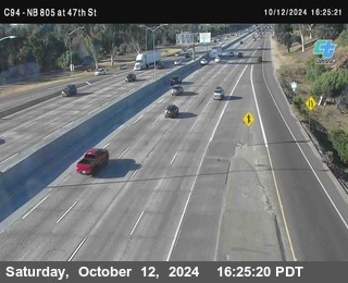 (C094) NB 805 : 47th Street (on ramp)