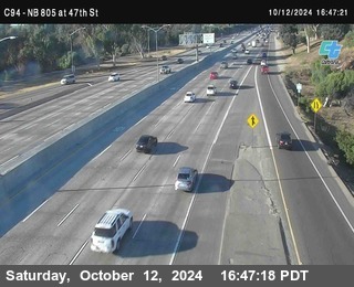 (C094) NB 805 : 47th Street (on ramp)