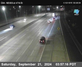 (C094) NB 805 : 47th Street (on ramp)