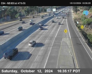 (C094) NB 805 : 47th Street (on ramp)