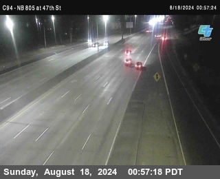 (C094) NB 805 : 47th Street (on ramp)