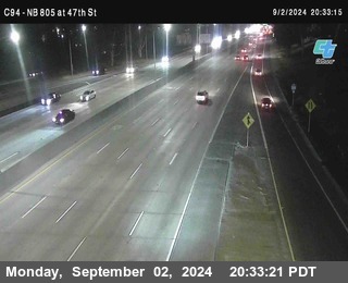 (C094) NB 805 : 47th Street (on ramp)