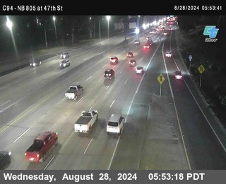 (C094) NB 805 : 47th Street (on ramp)