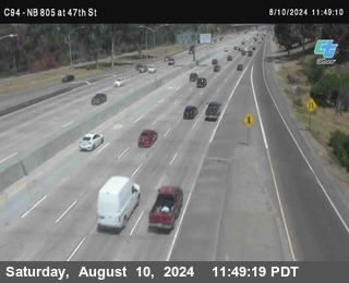 (C094) NB 805 : 47th Street (on ramp)