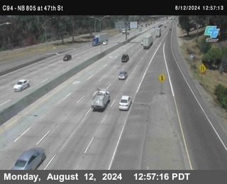 (C094) NB 805 : 47th Street (on ramp)