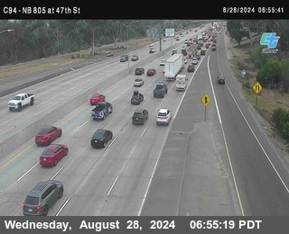 (C094) NB 805 : 47th Street (on ramp)