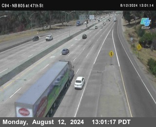 (C094) NB 805 : 47th Street (on ramp)