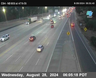 (C094) NB 805 : 47th Street (on ramp)