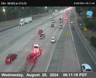 (C094) NB 805 : 47th Street (on ramp)