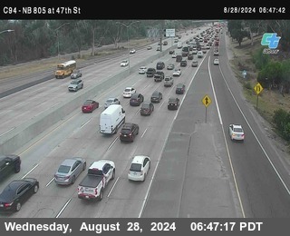 (C094) NB 805 : 47th Street (on ramp)