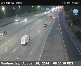 (C094) NB 805 : 47th Street (on ramp)