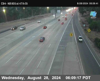 (C094) NB 805 : 47th Street (on ramp)