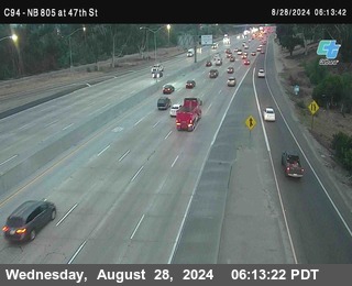 (C094) NB 805 : 47th Street (on ramp)