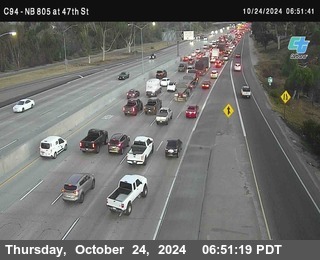 (C094) NB 805 : 47th Street (on ramp)