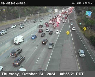 (C094) NB 805 : 47th Street (on ramp)