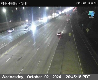 (C094) NB 805 : 47th Street (on ramp)