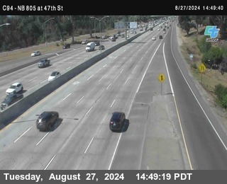 (C094) NB 805 : 47th Street (on ramp)