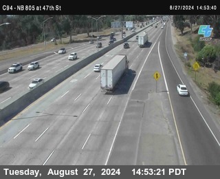 (C094) NB 805 : 47th Street (on ramp)