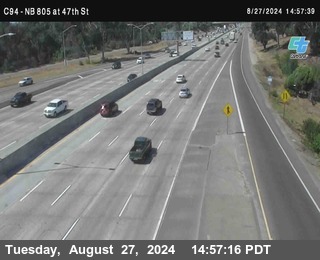 (C094) NB 805 : 47th Street (on ramp)