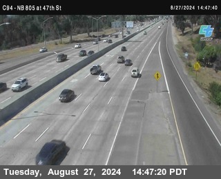 (C094) NB 805 : 47th Street (on ramp)