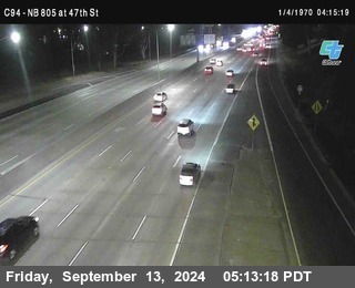 (C094) NB 805 : 47th Street (on ramp)