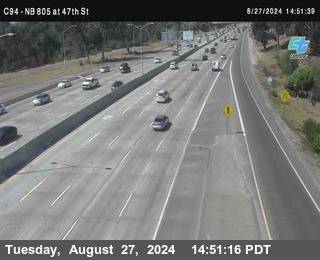 (C094) NB 805 : 47th Street (on ramp)