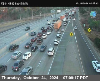 (C094) NB 805 : 47th Street (on ramp)