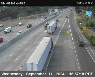 (C094) NB 805 : 47th Street (on ramp)