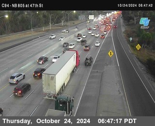 (C094) NB 805 : 47th Street (on ramp)