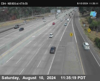 (C094) NB 805 : 47th Street (on ramp)