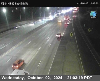 (C094) NB 805 : 47th Street (on ramp)