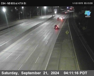 (C094) NB 805 : 47th Street (on ramp)