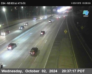 (C094) NB 805 : 47th Street (on ramp)