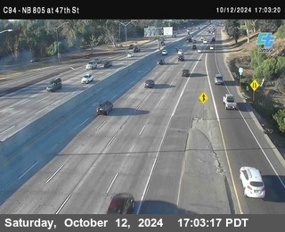 (C094) NB 805 : 47th Street (on ramp)