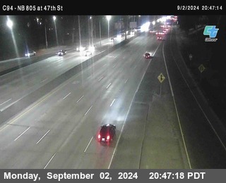 (C094) NB 805 : 47th Street (on ramp)