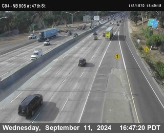 (C094) NB 805 : 47th Street (on ramp)