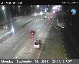 (C094) NB 805 : 47th Street (on ramp)