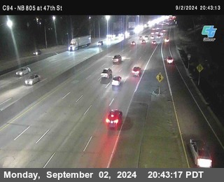 (C094) NB 805 : 47th Street (on ramp)