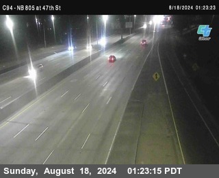 (C094) NB 805 : 47th Street (on ramp)