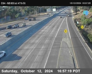 (C094) NB 805 : 47th Street (on ramp)